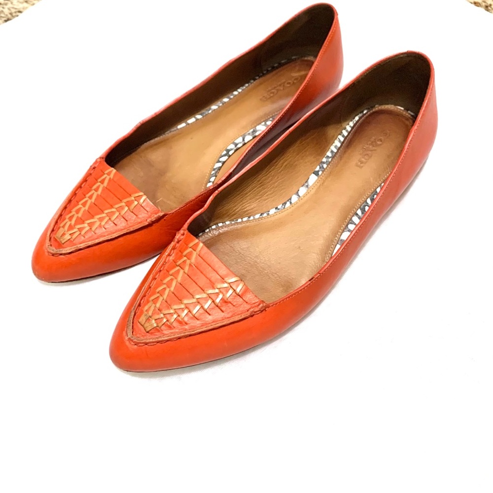 Coach Point toe flats